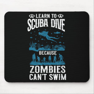 Taucher lernen, Taucher zu tauchen Zombies kann ni Mousepad