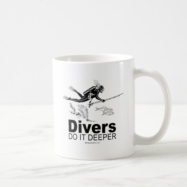 Taucher Tasse (Rechts)