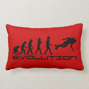 Taucher Tauchwassersport Evolution Kunst Lendenkissen