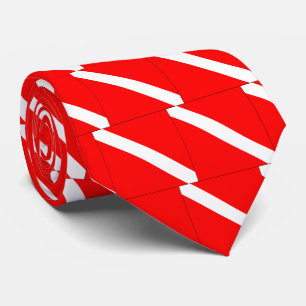 Taucher-unten klassisches Flaggen-Sporttauchen Krawatte