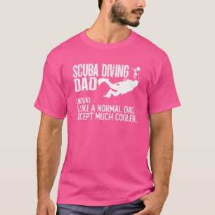 Taucher-Vater-Definition Schnorcheln Freediving T-Shirt