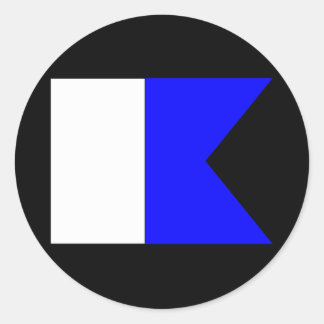 Taucherausrüstungen Runder Aufkleber