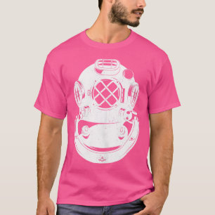Taucherhelm gestörte Art Unterwasser-Tauchhalle T-Shirt