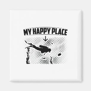 Tauchermeer   Diving Instructor Diver Gift Idee Magnet