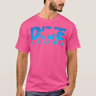 Tauchexuma mit Haifischflossen Tauchen bei Exuma T-Shirt