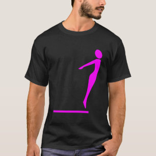 Tauchfigur - Magenta T-Shirt
