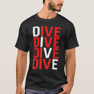 Tauchflagge Scuba-Tauchen Tauchen T-Shirt