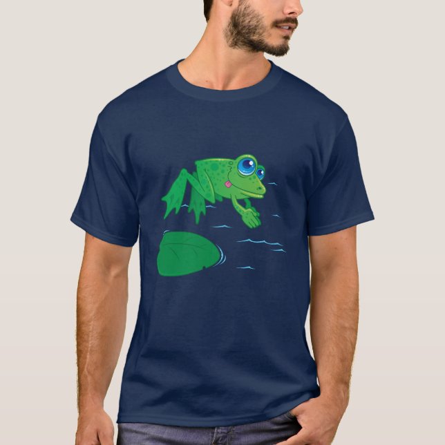 Tauchfrosch T-Shirt (Vorderseite)