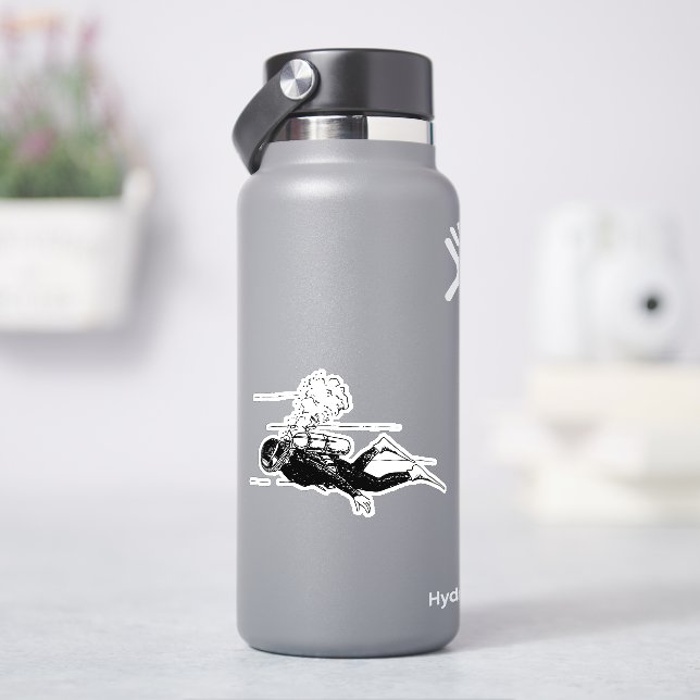 Tauchgang Aufkleber (HydroFlask)