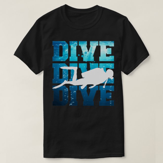 Tauchgang T-Shirt (Design vorne)