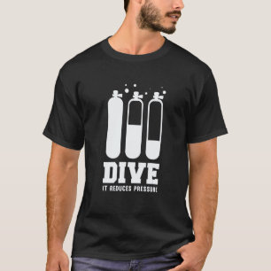 Tauchgang Taucher Schnorcheln Unterwasser Ozean S T-Shirt
