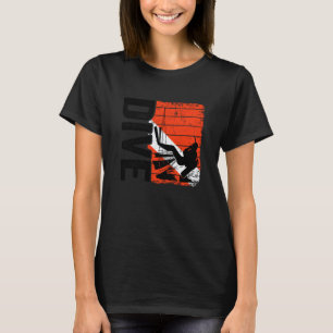 Tauchgang Vintage-Taucher Taucher-Taucher-Tauchfla T-Shirt