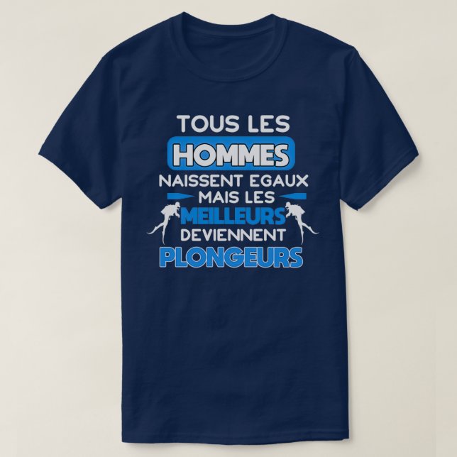 Tauchgeschenk Spaß T-Shirt (Design vorne)