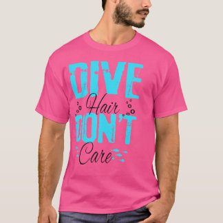 Tauchhair Piss Funny Scuba Diving Freediver T-Shirt