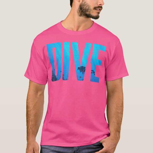 Tauchidee Tauchen T-Shirt (Vorderseite)