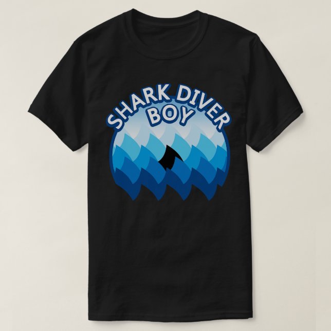 Tauchjunge T-Shirt (Design vorne)