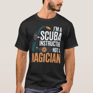 Tauchlehrer Beruf Taucher Ozean T-Shirt