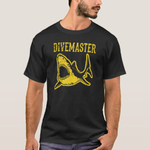 Tauchlehrer Scuba Tauchlehrer Tauchflaggen-Stil T-Shirt