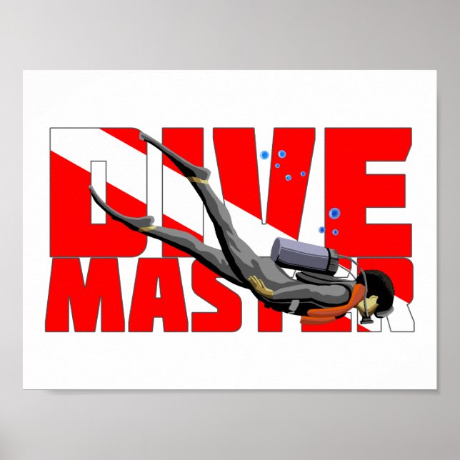 Tauchmeister Poster (Vorne)