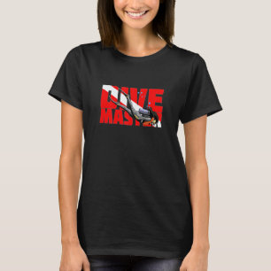 Tauchmeister-Taucher-unter-Flagge Frau T-Shirt