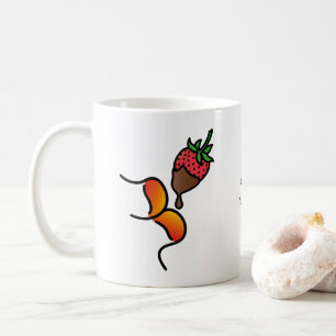 Tauchmuack!!! Erdbeere und Schokolade Kaffeetasse