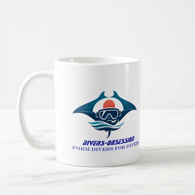 Tauchobsessionen Tasse (Links)