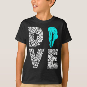 Tauchplattform Springboard Dive Dive T-Shirt