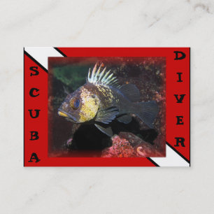 Tauchrockfish - Visitenkarte