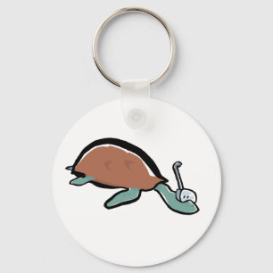 Tauchschildkröte Schlüsselanhänger