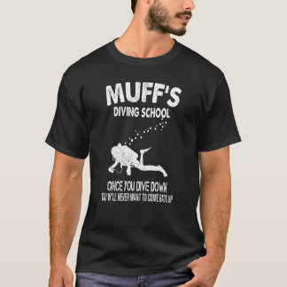 Tauchschule Vintage Muffs T-Shirt