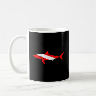 Tauchschwärme für Taucher Kaffeetasse