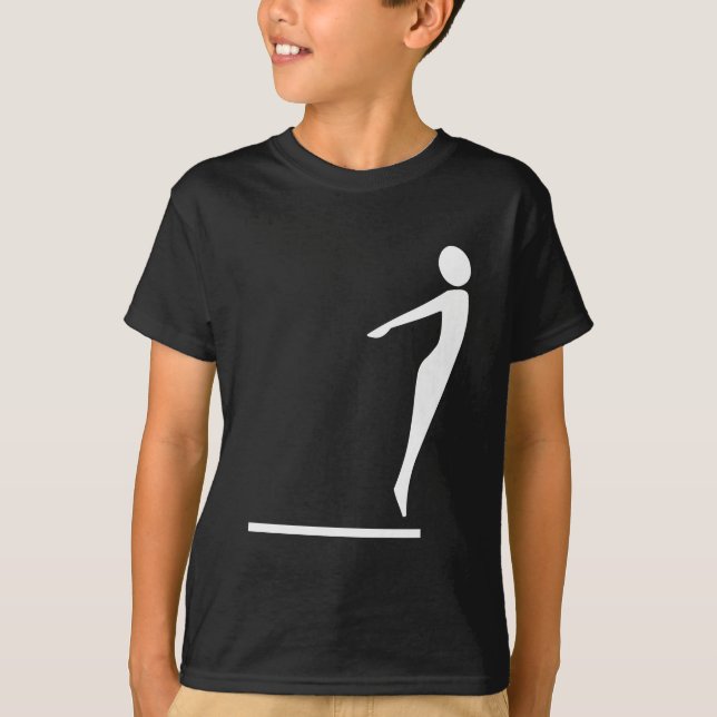 Tauchtabelle - Weiß T-Shirt (Vorderseite)