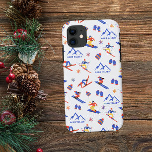 Tauchtal Utah Wasatch Ski Snowboard Muster Case-Mate iPhone Hülle