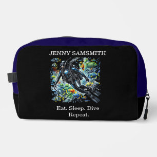 Tauchtiefe: Entdecken, lachen, wiederholen Waschbeutel