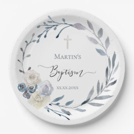 Taufbecken Pappteller