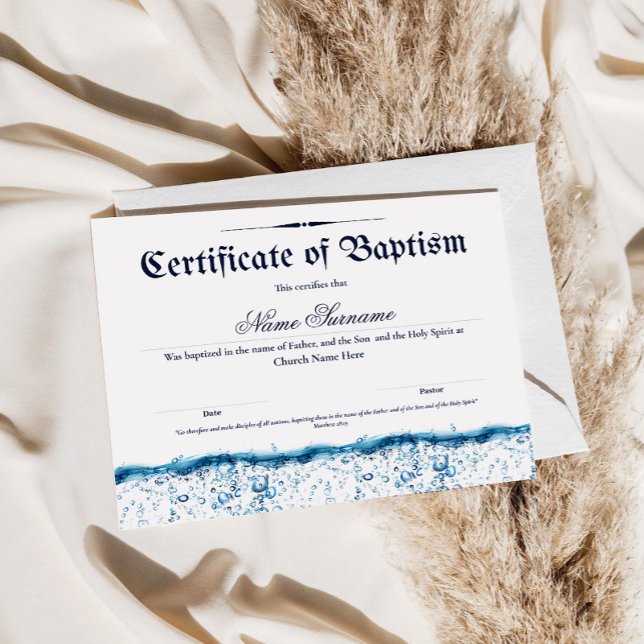 Taufbecken-Taufpapier (Von Creator hochgeladen)