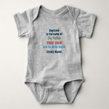 Taufe Baby Boy Bodysuit