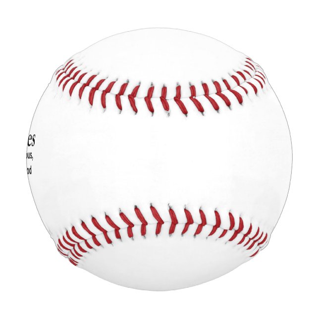 Taufe Baseball Geschenke für Jungen (Vorderseite)