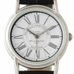 Taufe bei Church Personalisiert Watch Armbanduhr<br><div class="desc">Eine Uhr zum Gedenken an die Taufe eines Menschen in einer Kirche. Personalisieren Sie die Aufnahme von Namen,  Taufe,  Kirche und Datum. Einzigartige Erinnerung an einen besonderen religiösen Anlass.</div>
