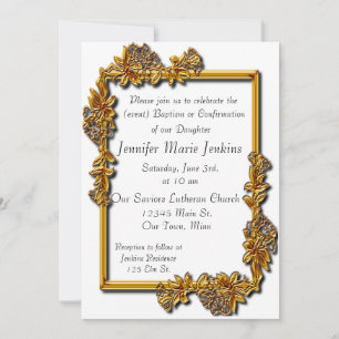 Taufe, Bejahungsfeier Einladung