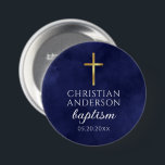 Taufe Boy Elegant Royal Blue Button<br><div class="desc">Taufe Boy Elegant Royal Blue Taste. Matching-Elemente verfügbar.</div>