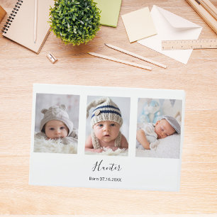 Taufe Brauch Foto moderne Junge Mädchen Gästebuch