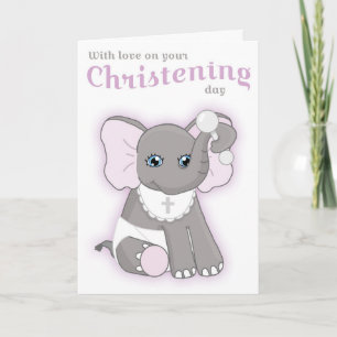 Taufe Christening Day Card Karte