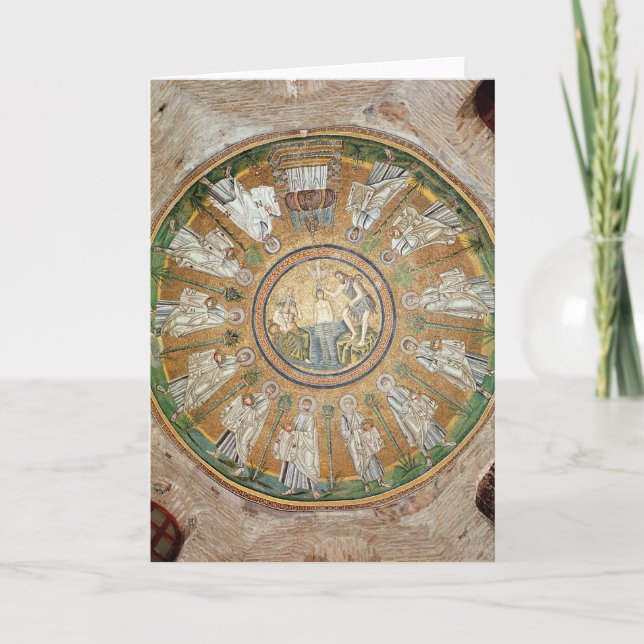 Taufe Christi 2 Karte (Vorderseite)