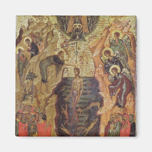 Taufe Christi aus Sandzak Magnet (Vorne)