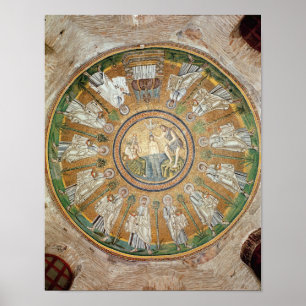 Taufe Christi Poster