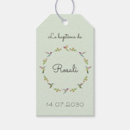 Taufe der Annas Kolibris Geschenkanhänger