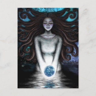 Taufe der Erde Postkarte