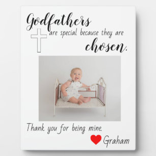 Taufe des Godvaters Fotoplatte