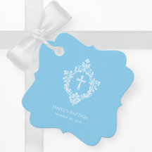 Taufe des Jungen Christening Baby Blue Cross in Cr